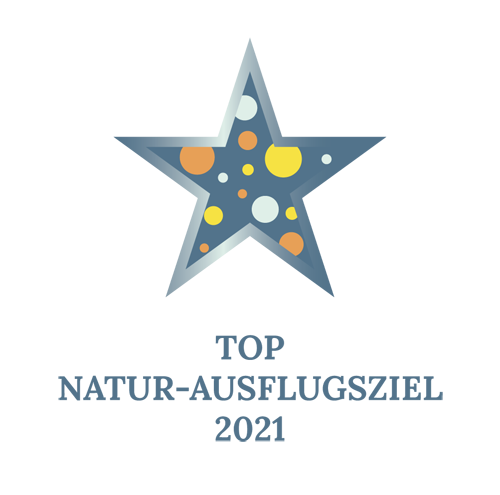 Die Auszeichnung TOP Natur-Ausflugsziel 2021