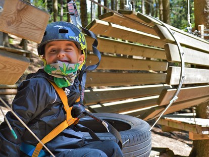 Ausflug mit Kindern - Witterung: Bewölkt - Hamari Kletterpark Mönichkirchen