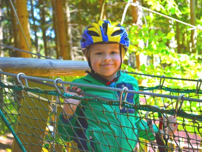 Ausflug mit Kindern - Alter der Kinder: 2 bis 4 Jahre - Hamari Kletterpark Mönichkirchen