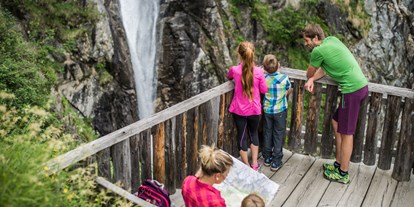 Ausflug mit Kindern - Pustertal - Familienwanderung zum Klammbach Wasserfall