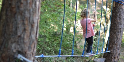 Ausflug mit Kindern - Trentino-Südtirol - Der Eichhörnchenweg erfordert Konzentration und Geschick!  - Eichhörnchenweg