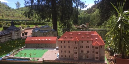 Ausflug mit Kindern - Thüringen - Modell der Wasserburg Heldrungen - Freizeit- und Miniaturenpark mini-a-thür