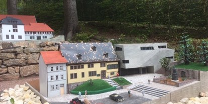 Ausflug mit Kindern - Thüringen - Modell des Bachhaus Eisenach - Freizeit- und Miniaturenpark mini-a-thür