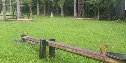 Ausflug mit Kindern - Vorarlberg - Wippe - Abenteuerspielplatz Gemsle