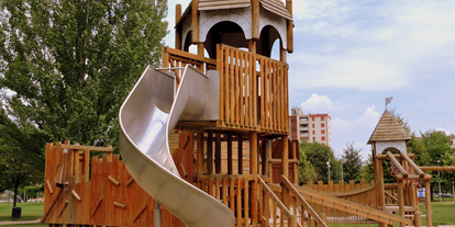 Ausflug mit Kindern - Ausflugsziel ist: ein Spielplatz - Berlin - Robin Hood Spielplatz in Rudow