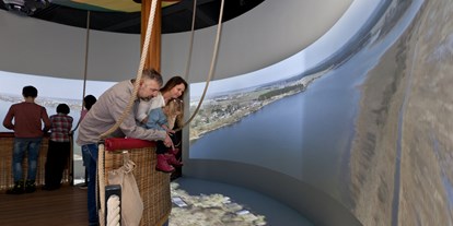 Ausflug mit Kindern - Göhren-Lebbin - Eine faszinierende Ballonfahrt über die Landschaften der Mecklenburgischen Seenplatte dank Multimedia.  - MÜRITZEUM 
