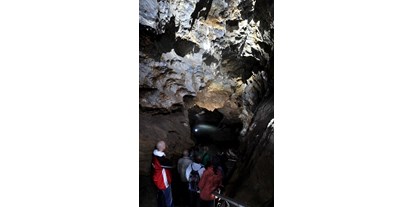 Ausflug mit Kindern - Ausflugsziel ist: ein sehenswerter Ort - Faszinierende Beleuchtung bringt die Besonderheiten der Höhlen zur Geltung - Drachenhöhle Syrau