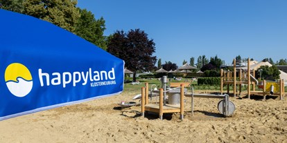 Ausflug mit Kindern - Klosterneuburg - Sand- und Wasserspielplatz - Happyland