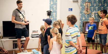 Ausflug mit Kindern - Ausflugsziel ist: ein Museum - Familienschatzsuche - Besucherkraftwerk Ybbs-Persenbeug