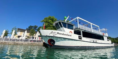 Ausflug mit Kindern - Salzkammergut - Seerundfahrt Mondsee mit der Schifffahrt Meindl 