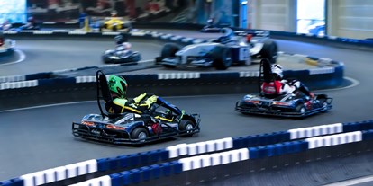 Ausflug mit Kindern - Niedersachsen - Zweikampf auf der Indoor-Kartbahn - Ralf Schumacher Kartcenter