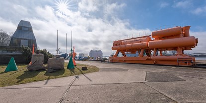 Ausflug mit Kindern - Vorpommern - Das Unterwasserlabor "Helgoland" ist begehbar - NAUTINEUM Stralsund