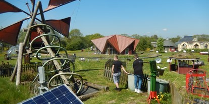 Ausflug mit Kindern - Schleswig-Holstein - Energie begreifen im Klimapark Glücksburg - artefact Klimapark Glücksburg