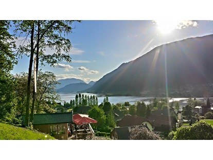 Ausflug mit Kindern - Alter der Kinder: 6 bis 10 Jahre - Kletterwald Ossiacher See - Sonnenterrasse zum Chillen und Relaxen! - Kletterwald Ossiacher See