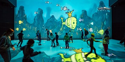 Ausflug mit Kindern - Game Changer Suite: Fish Feast / FH Hagenberg - Ars Electronica Center