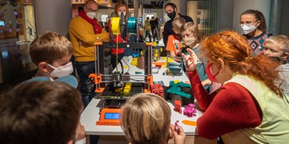 Ausflug mit Kindern - Donau Oberösterreich - 3D-Drucker - Ars Electronica Center