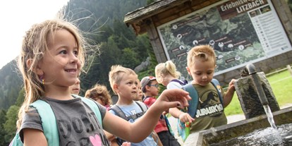 Ausflug mit Kindern - Vorarlberg - Erlebnisweg Litzbach vom Silbertal im Montafon - Erlebnisweg Litzbach vom Silbertal im Montafon