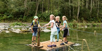 Ausflug mit Kindern - Ausflugsziel ist: ein Weg - Vorarlberg - Erlebnisweg Litzbach vom Silbertal im Montafon