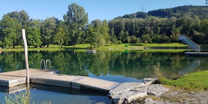 Ausflug mit Kindern - Ausflugsziel ist: ein Bad - Vorarlberg - Naturbad Untere Au