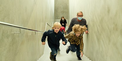 Ausflug mit Kindern - Bodensee-Vorarlberg - Spaß im Kunsthaus Bregenz.
Foto: Miro Kuzmanovic - Kunsthaus Bregenz 