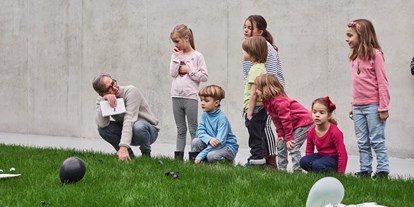 Ausflug mit Kindern - Vorarlberg - Kunst entdecken.
Foto: Miro Kuzmanovic - Kunsthaus Bregenz 