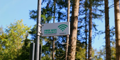 Ausflug mit Kindern - Brand (Brand) - W-LAN im Wildpark - auch nicht schlecht - Wildpark Feldkirch