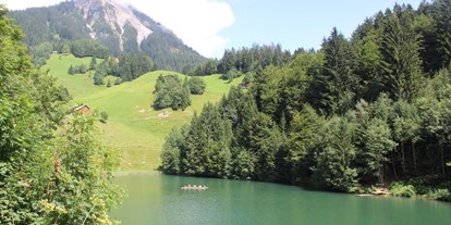 Ausflug mit Kindern - Schruns - Seewaldsee im Großen Walsertal - Seewaldsee