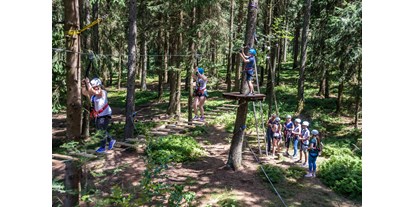 Ausflug mit Kindern - Oberösterreich - Hochseilgarten Kirchschlag Ralf & Walter / Kletterpark