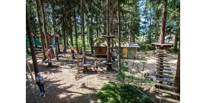Ausflug mit Kindern - Mühlviertel - Hochseilgarten Kirchschlag Ralf & Walter / Kletterpark