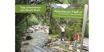 Ausflug mit Kindern - Bayern - Die Wanderung ist diesem Buch entnommen. Sie hat darin die Nr. 44 und ist eine von über 70 kostenlosen Freizeittipps. Hier findest du auch nähere Beschreibungen und weitere hilfreiche Tipps.   - Erlebnispfad Frillensee bei Adlgaß