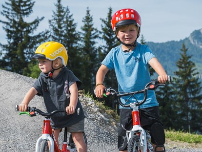 Ausflug mit Kindern - Ausflugsziel ist: ein Spielplatz - woom bike area
