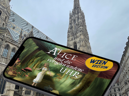 Ausflug mit Kindern - Österreich - Outdoor Escape - Alice und die verschwundene Uhr - Wien Edition