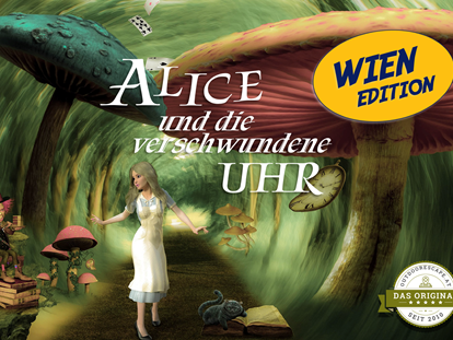 Ausflug mit Kindern - Alter der Kinder: 6 bis 10 Jahre - Outdoor Escape - Alice und die verschwundene Uhr - Wien Edition