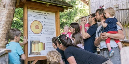 Ausflug mit Kindern - Oberösterreich - Informationstafeln  - Baumkronenweg Kopfing