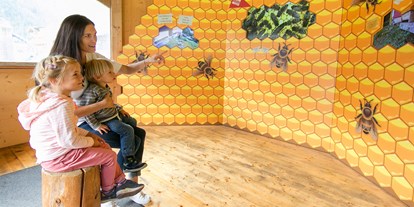 Ausflug mit Kindern - Tirol - Die fleißigen Honigbienen beobachten. - Erlebnissennerei Zillertal