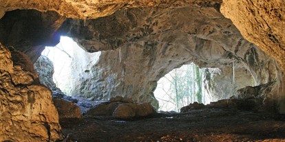 Ausflug mit Kindern - Bayern - Wohnung der Neandertaler - die Klausenhöhlen im Archäologiepark - Archäologiepark Altmühltal