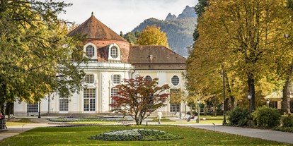 Ausflug mit Kindern - Bayern - Konzertrotunde im Königlichen Kurgarten  - Königliche Kuranlagen in der Alpenstadt Bad Reichenhall