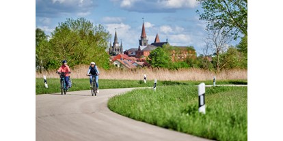 Ausflug mit Kindern - Bayern - Einwandfreie Infrastruktur zum Radfahren und Wandern - Hohenzollernresidenz Ansbach