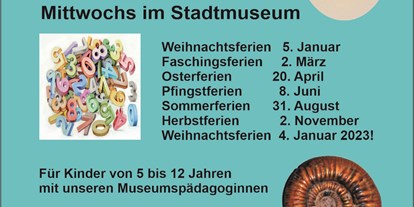 Ausflug mit Kindern - sehenswerter Ort: Burg - Ferienprogramme 2022 - Stadtmuseum Bad Staffelstein