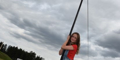 Ausflug mit Kindern - Gmünd (Gmünd) - Seilbahn mit über 40 m Länge  - Kinderparadies Wirtshaus zur Minidampfbahn