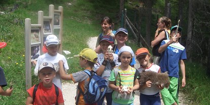 Ausflug mit Kindern - Trentino-Südtirol - Kinderveranstaltung am Naturerlebnisweg 
 - Naturparkhaus Puez-Geisler