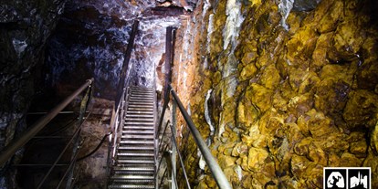 Ausflug mit Kindern - Meran - Treppenverbindung vom Elisabeth- zum Lorenzstollen - Bergwerk Villanders