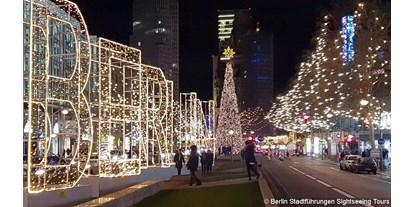Ausflug mit Kindern - Berliner Lichterfahrt im Advent  - Berlin Lichterfahrt mit Weihnachtsmarkt-Bummel