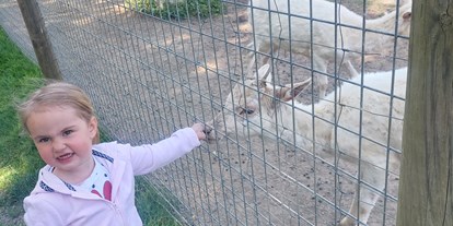Ausflug mit Kindern - Ausflugsziel ist: ein Tierpark - Tier-, Wild- und Spielpark Preding