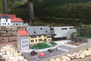 Ausflugsziel: Modell des Bachhaus Eisenach - Freizeit- und Miniaturenpark mini-a-thür