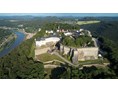 Ausflugsziel: Luftbild der Festung Königstein von Westen - Festung Königstein