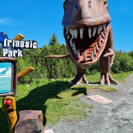 Ausflugsziel: Triassic Park auf der Steinplatte