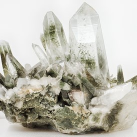 Ausflugsziel: Bergkristall mit Chlorit - Mineralienmuseum Kirchler