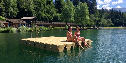 Ausflug mit Kindern - Tirol - Badeinsel neu seit 2018 - Naturbadesee Tristacher See