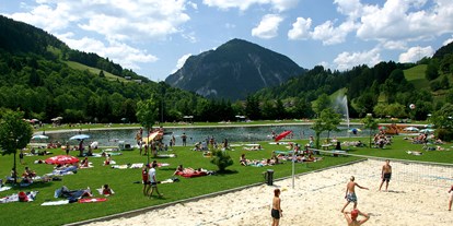 Ausflug mit Kindern - Steiermark - Freizeitpark Pichl mit Beachvolleyballplatz und Badesee - Freizeitpark Pichl
